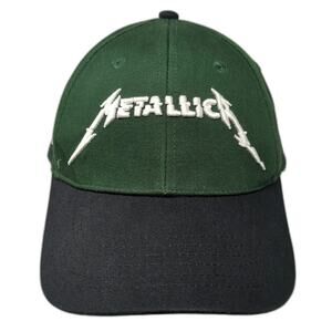 Metallica Worldwired Tour Green Black Baseball Cap One Size Strapback NY Hat